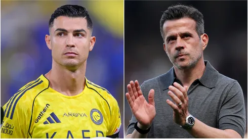 Cristiano Ronaldo of Al Nassr and Marco Silva of Fulham.