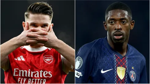 Viktor Gyoekeres (left) and Ousmane Dembele (right)
