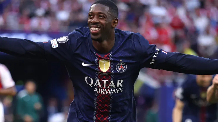 Dembélé tied the match for Paris Saint-Germain