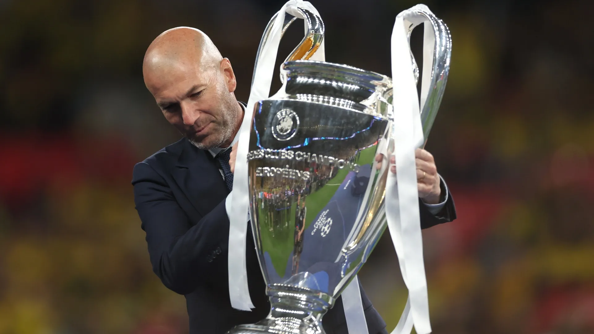 Zidane won three consecutive titles (Lars Baron/Getty Images)
