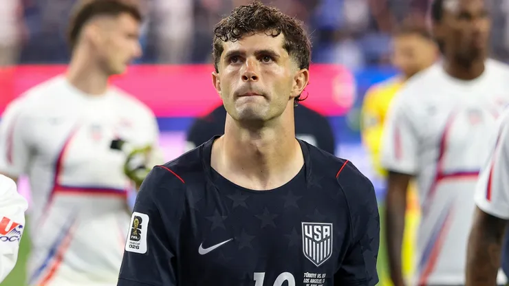 Christian Pulisic #10 of the United States react after the FIFA World Cup 2026.