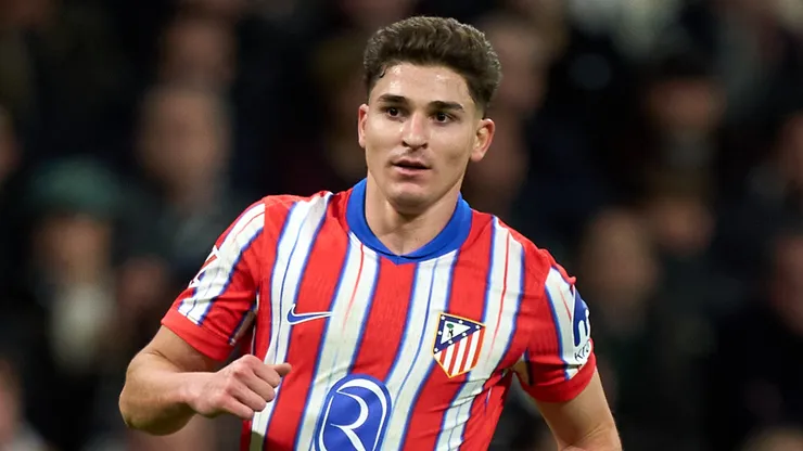 Julian Alvarez of Atletico Madrid.