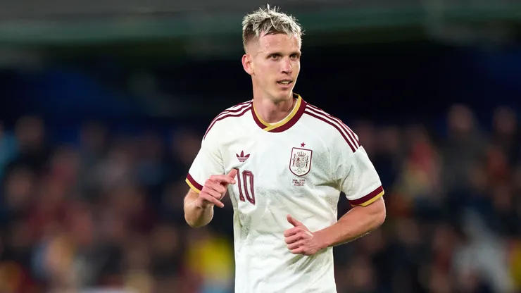 Dani Olmo of Spain