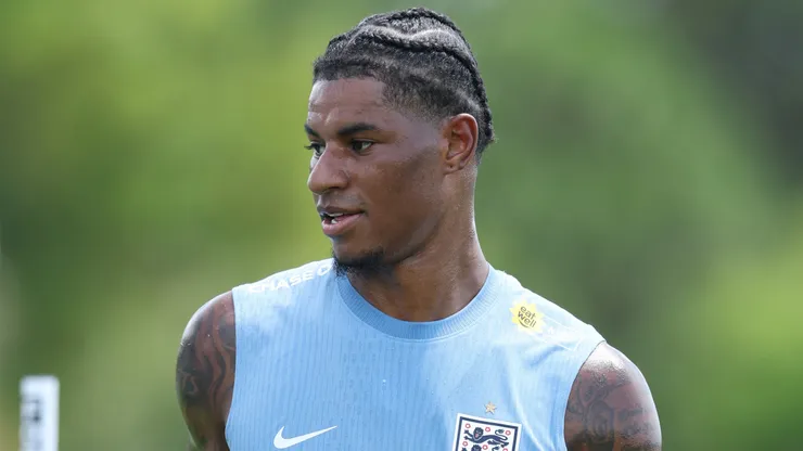 Marcus Rashford of England on June 02.