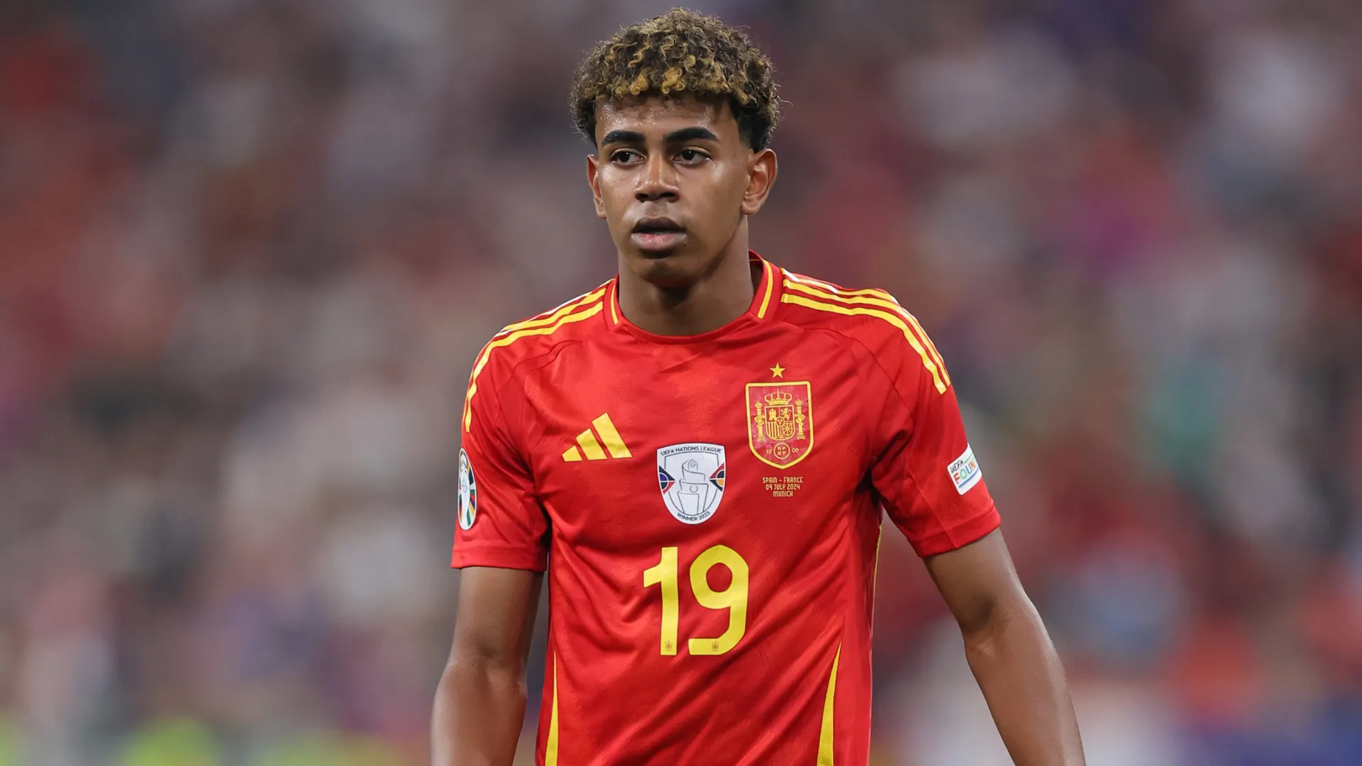 Lamine Yamal of Spain.