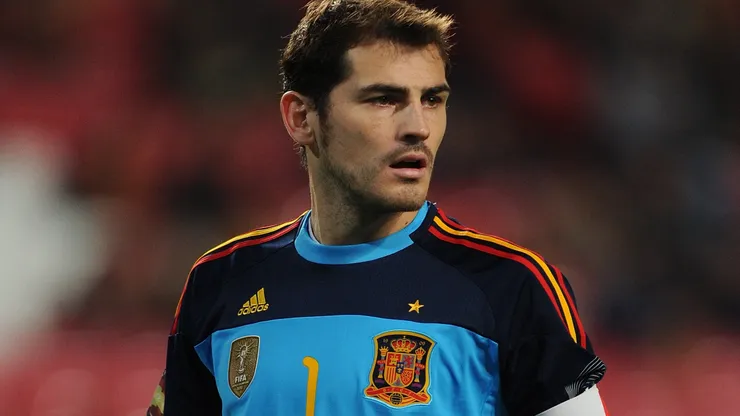 Casillas lifted the trophy in 2010