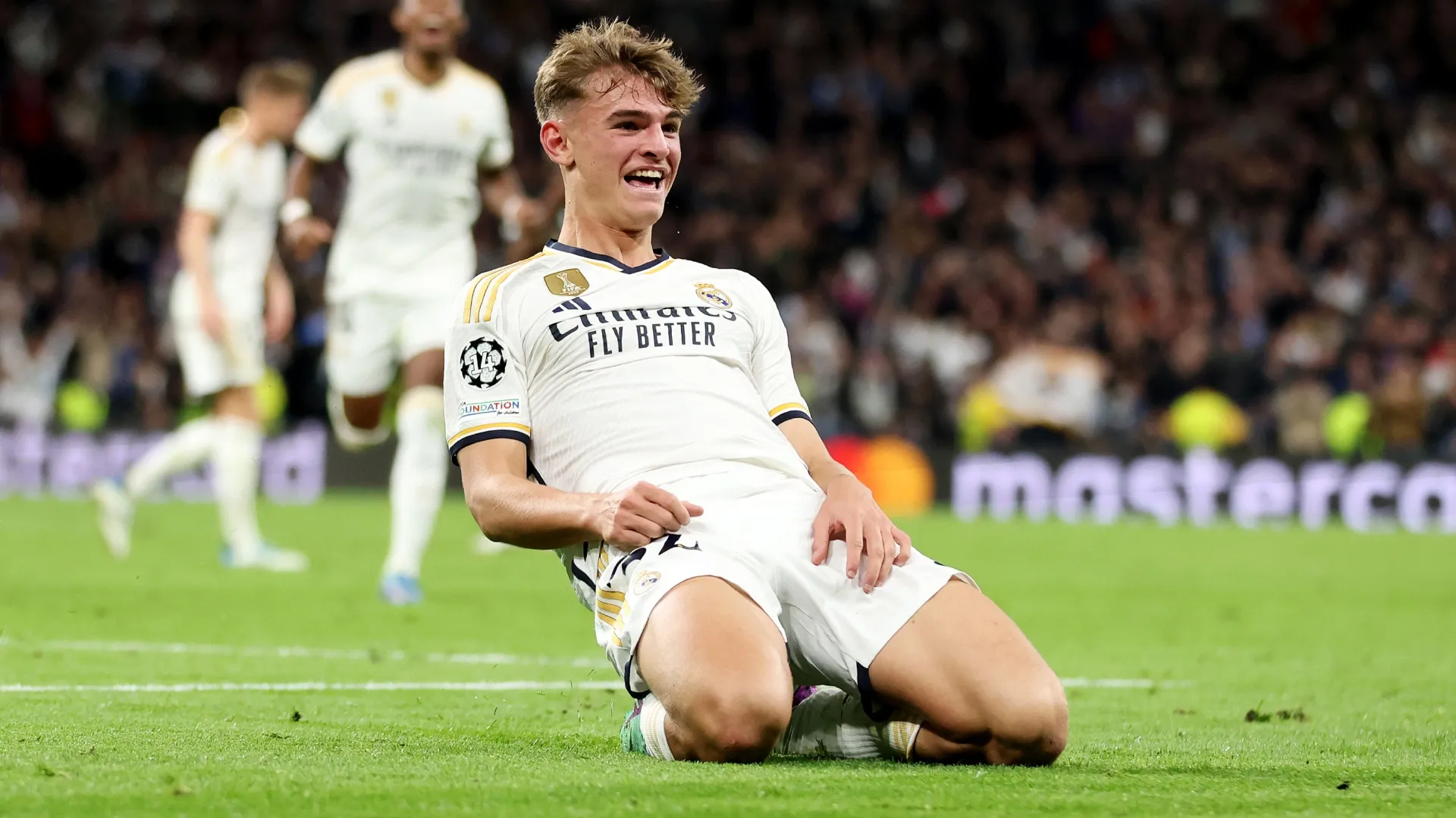 Nicolas Paz made his professional debut with Real Madrid.
