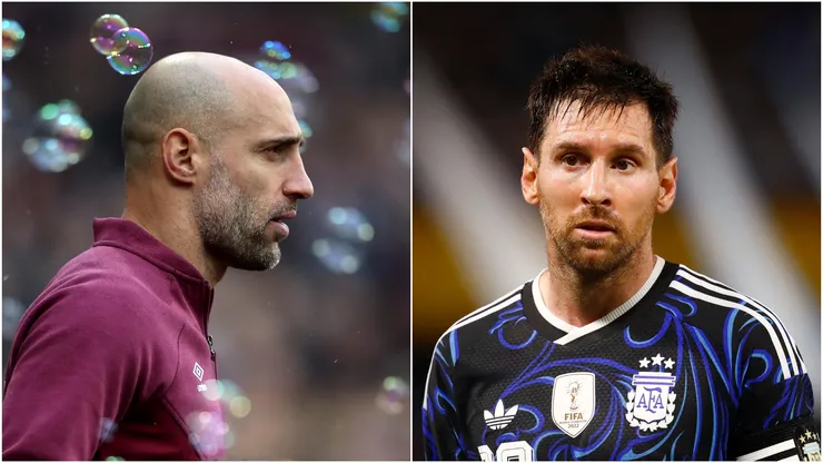 Pablo Zabaleta and Lionel Messi were teammates at Argentina for over a decade.