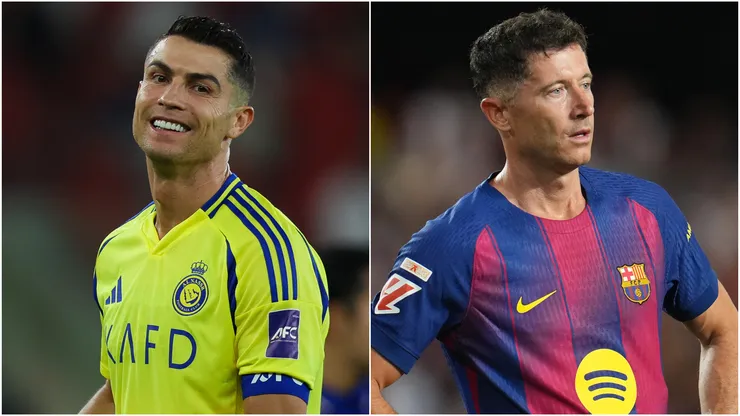 Cristiano Ronaldo and Robert Lewandowski.