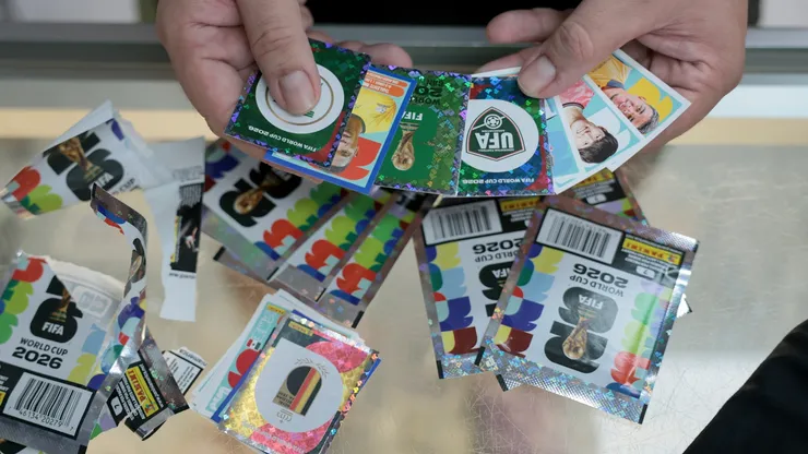Panini stickers remain a tradition