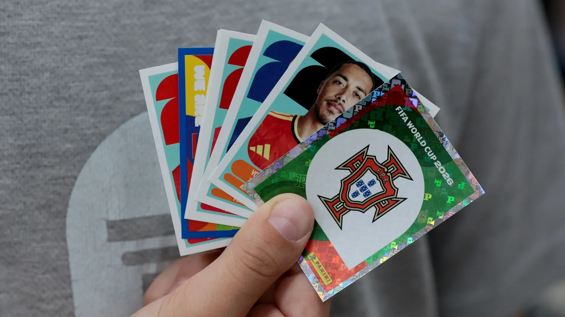 Badges are part of the album (Joe Raedle/Getty Images)
