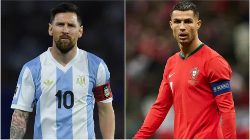Lionel Messi and Cristiano Ronaldo.