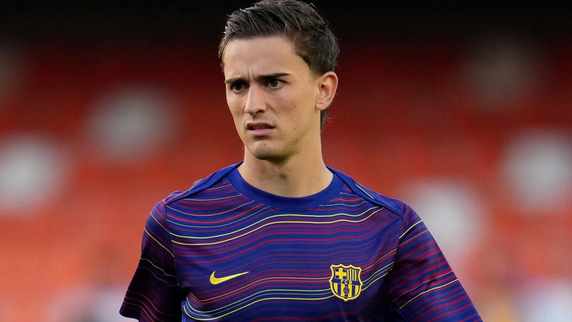 Gavi got injured during a training session last year (Aitor Alcalde/Getty Images)