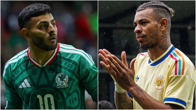 Alexis Vega (left) and Juninho Bacuna (right)