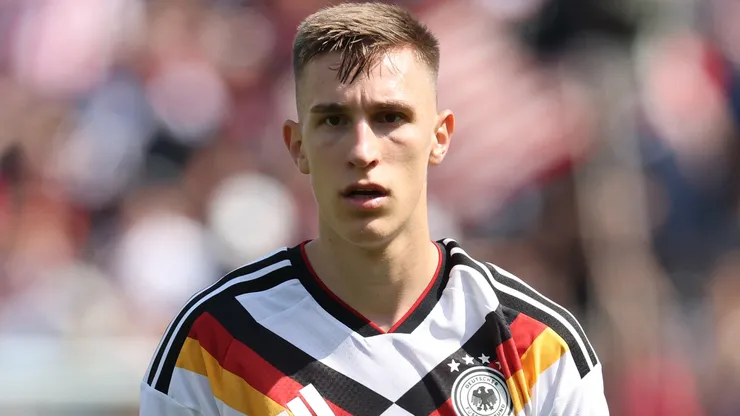 Nico Schlotterbeck of Germany looks on during the international friendly match.