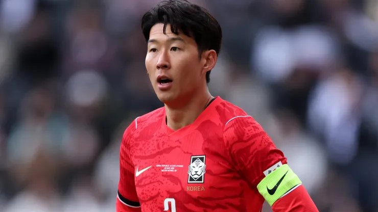 Son Heung Min of South Korea