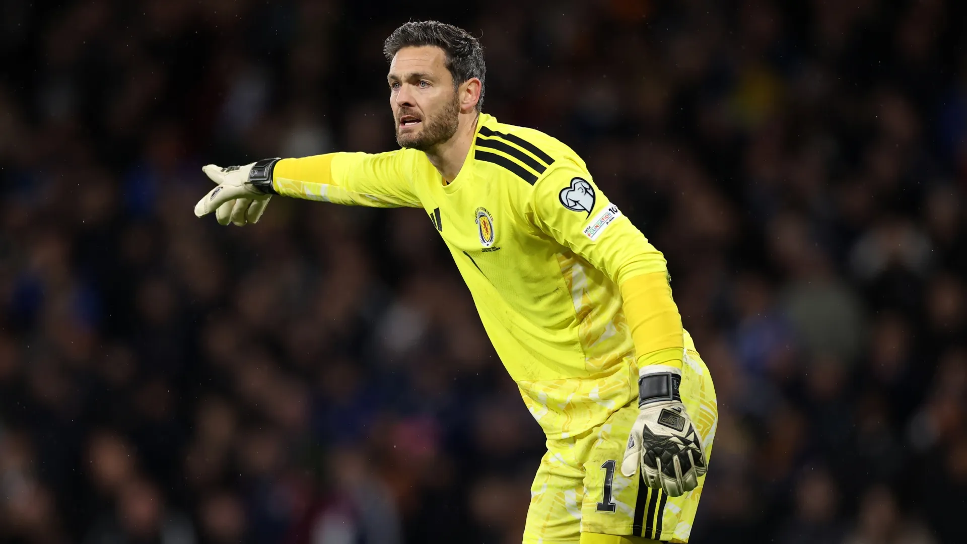 Scotland goalkeeper Craig Gordon.