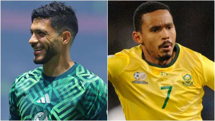 Raul Jimenez of Mexico and Oswin Reagan Appollis of South Africa.