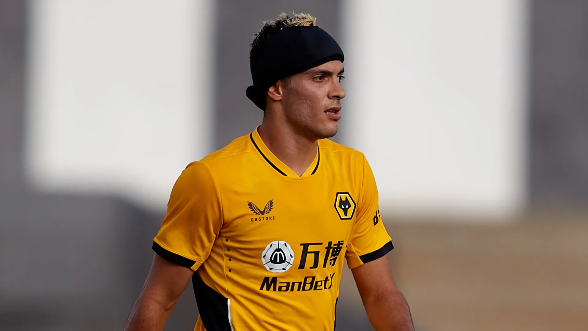 Raúl Jiménez of Wolverhampton Wanderers.