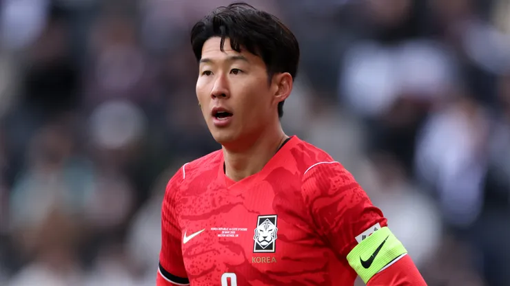 Son Heung Min of South Korea.