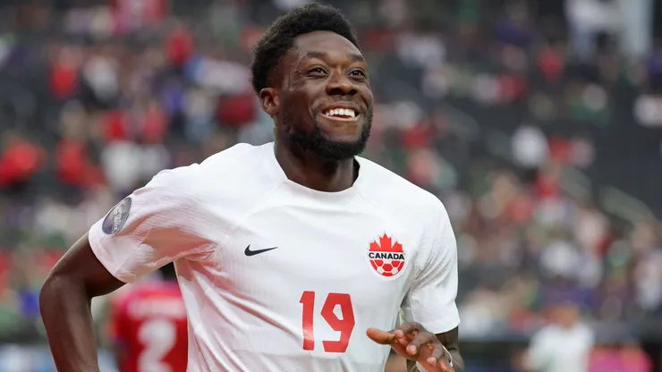 Alphonso Davies of Canada.