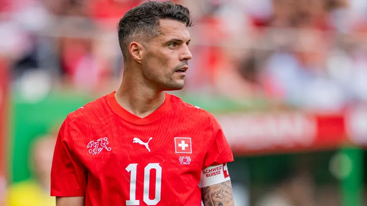 Granit Xhaka of Switzerland