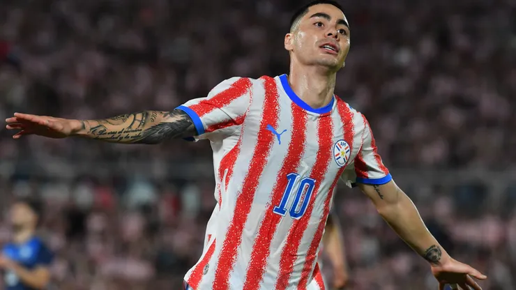 Miguel Almiron of Paraguay.