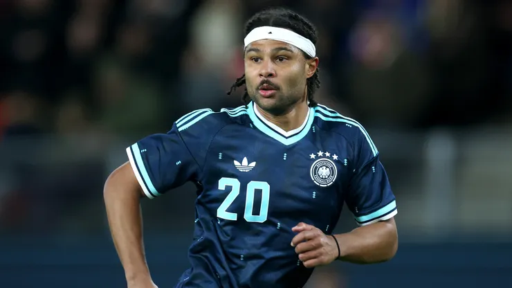 Serge Gnabry of Germany.
