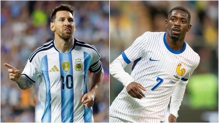 Lionel Messi and Ousmane Dembele were teammates at Barcelona.