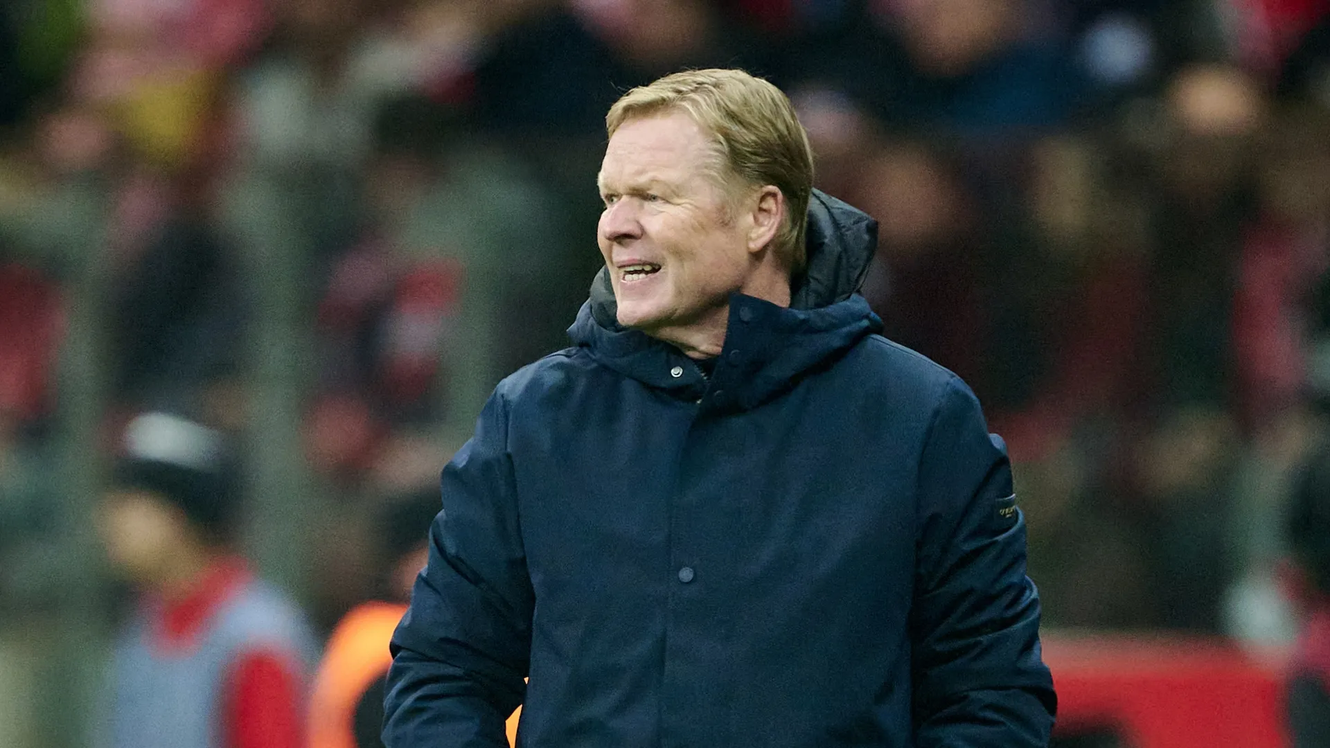 Netherlands coach Ronald Koeman.