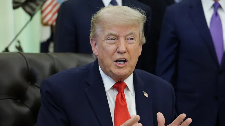 Donald Trump, President of the United States.