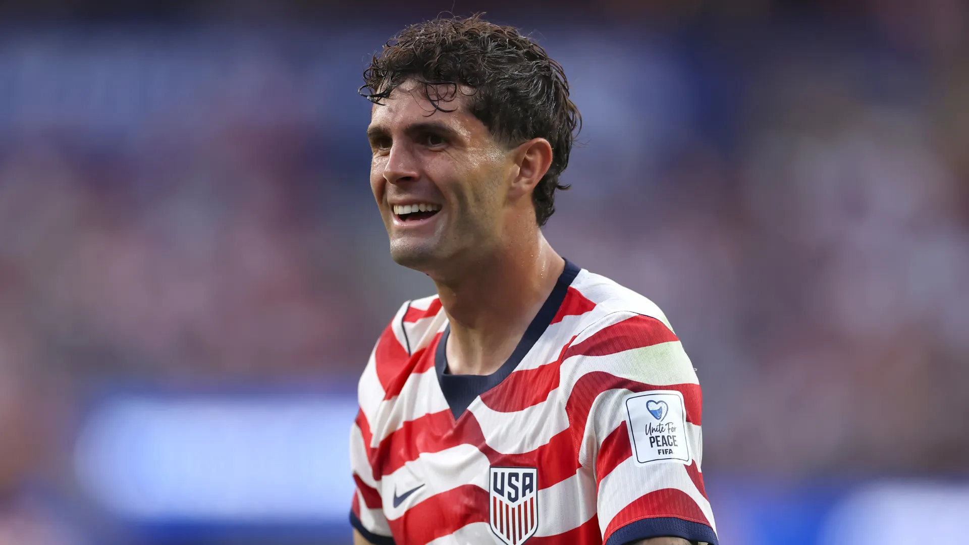 Christian Pulisic #10 of the United States.