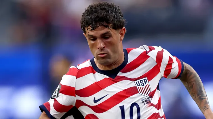 Christian Pulisic #10 of the United States.