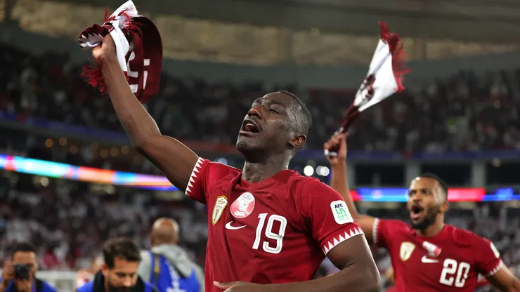 Almoez Ali of Qatar.