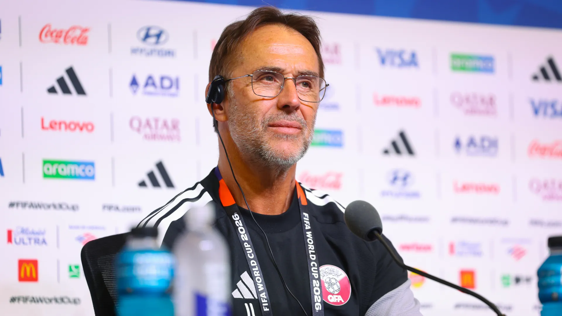 Julen Lopetegui, head coach of Qatar (Getty Images).