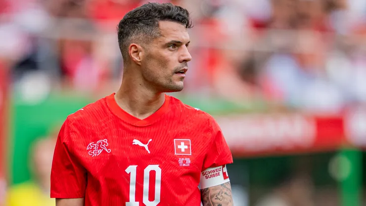 Granit Xhaka of Switzerland.