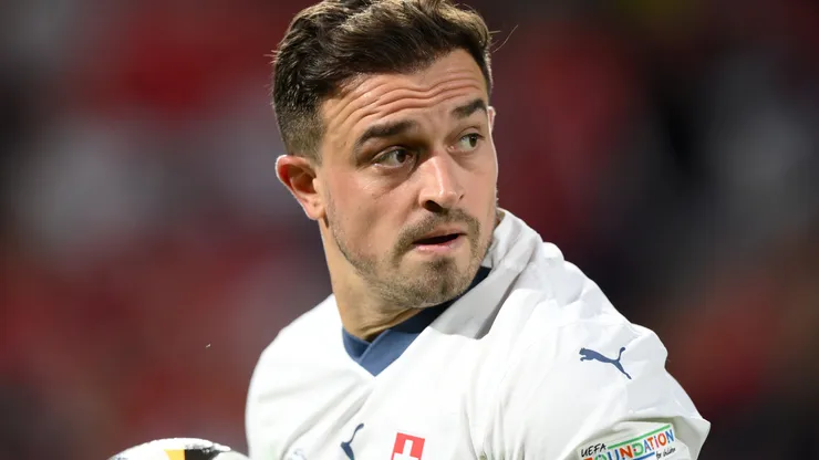 Xherdan Shaqiri of Switzerland.