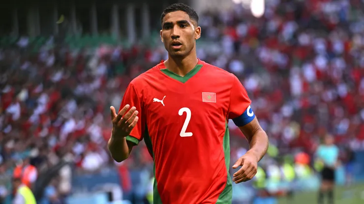 Achraf Hakimi of Morocco.