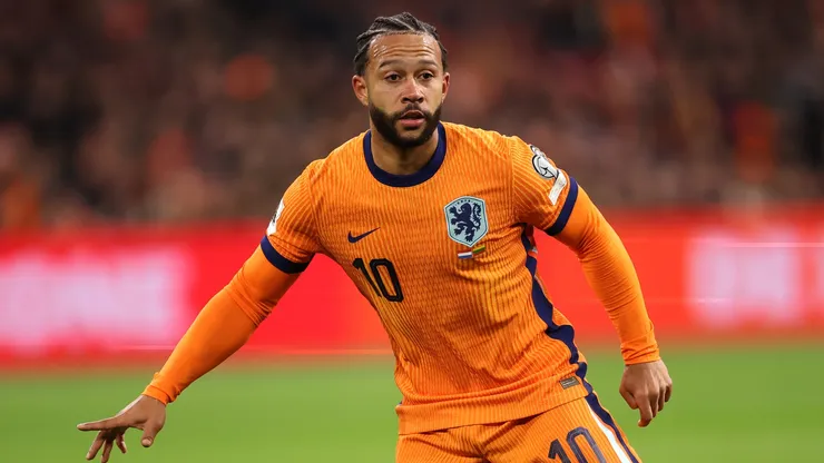 Memphis Depay of Netherlands