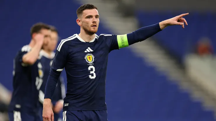 Andy Robertson of Scotland.