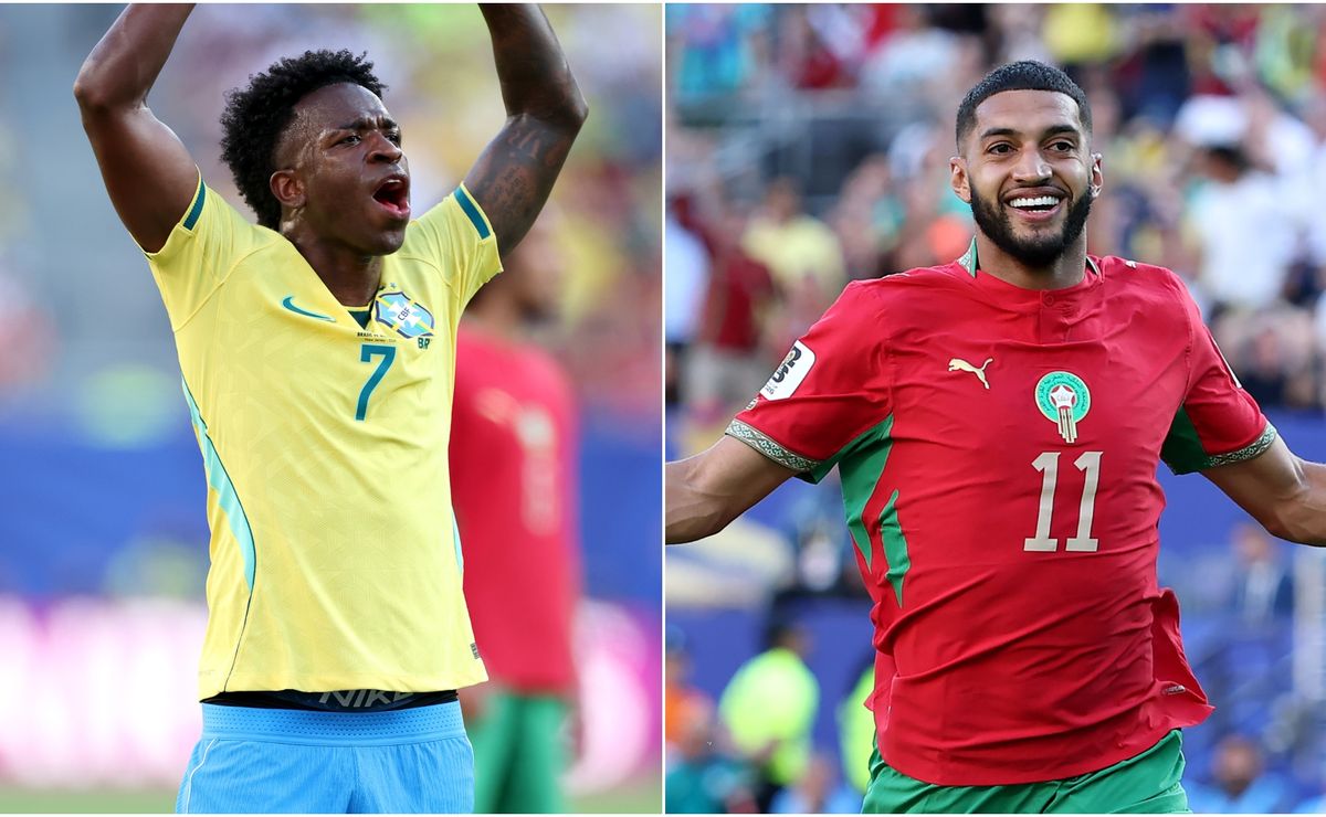 Video: Ismael Saibari and Vinicius score brilliant goals for Morocco and Brazil in World Cup debut