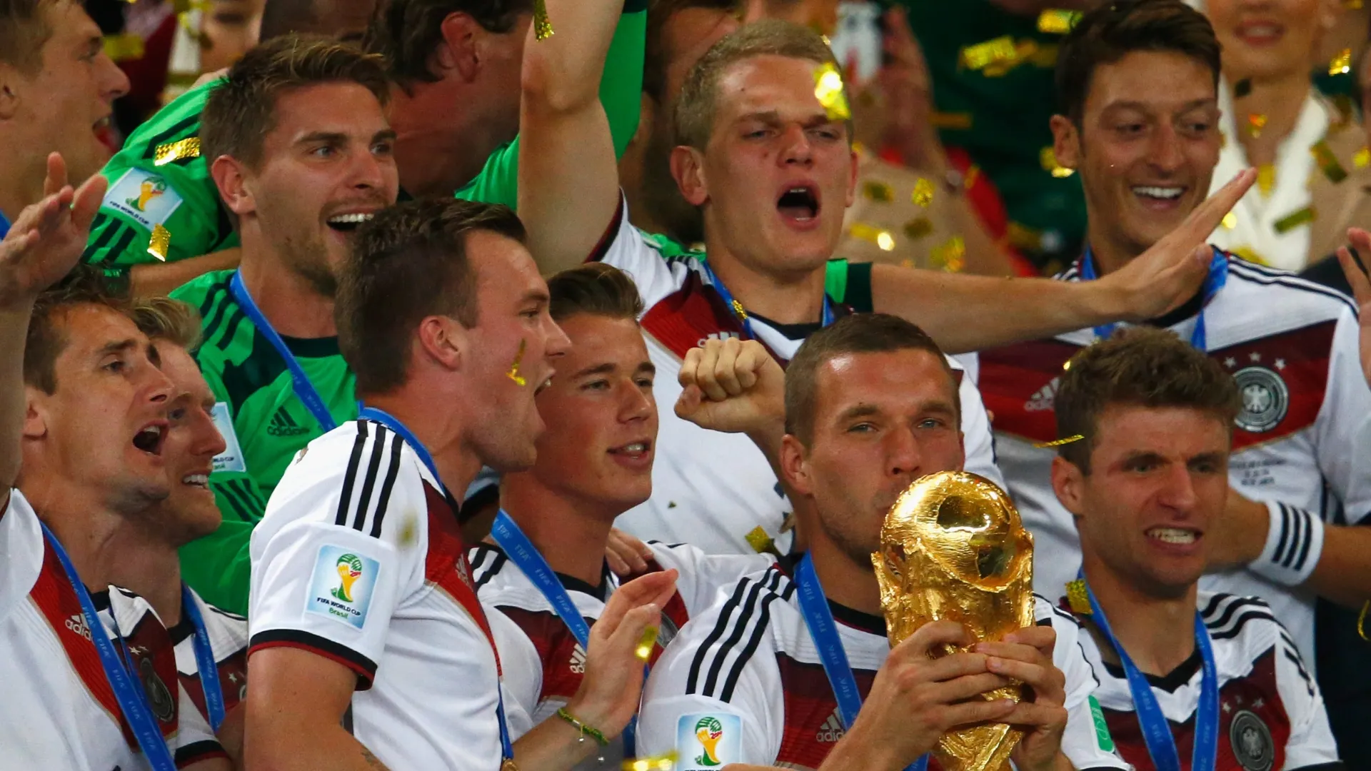 Müller lifted the trophy in 2014 (Clive Rose/Getty Images)