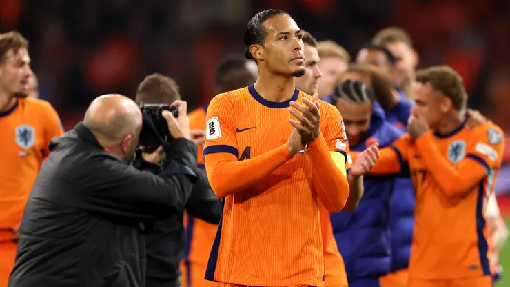 Virgil van Dijk of the Netherlands.