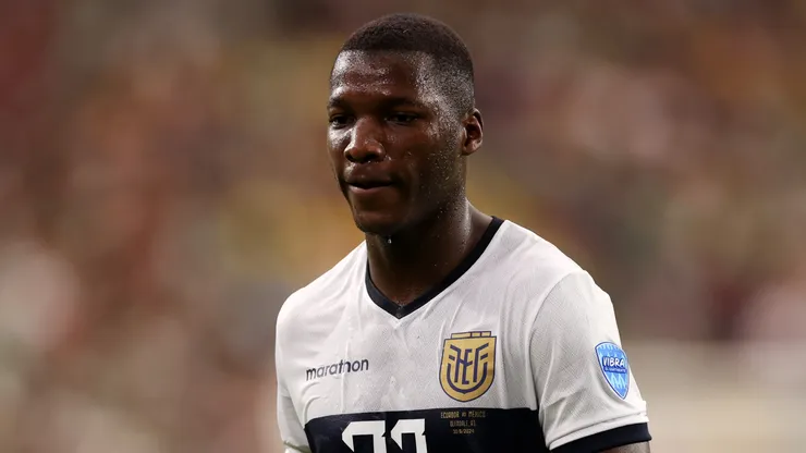 Moises Caicedo of Ecuador.