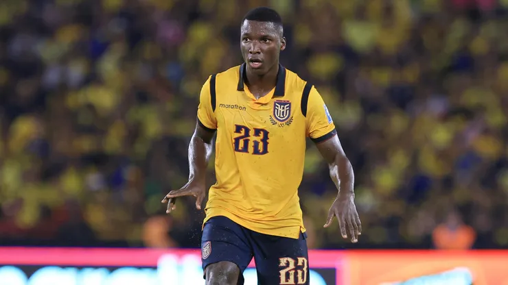 Moises Caicedo of Ecuador.