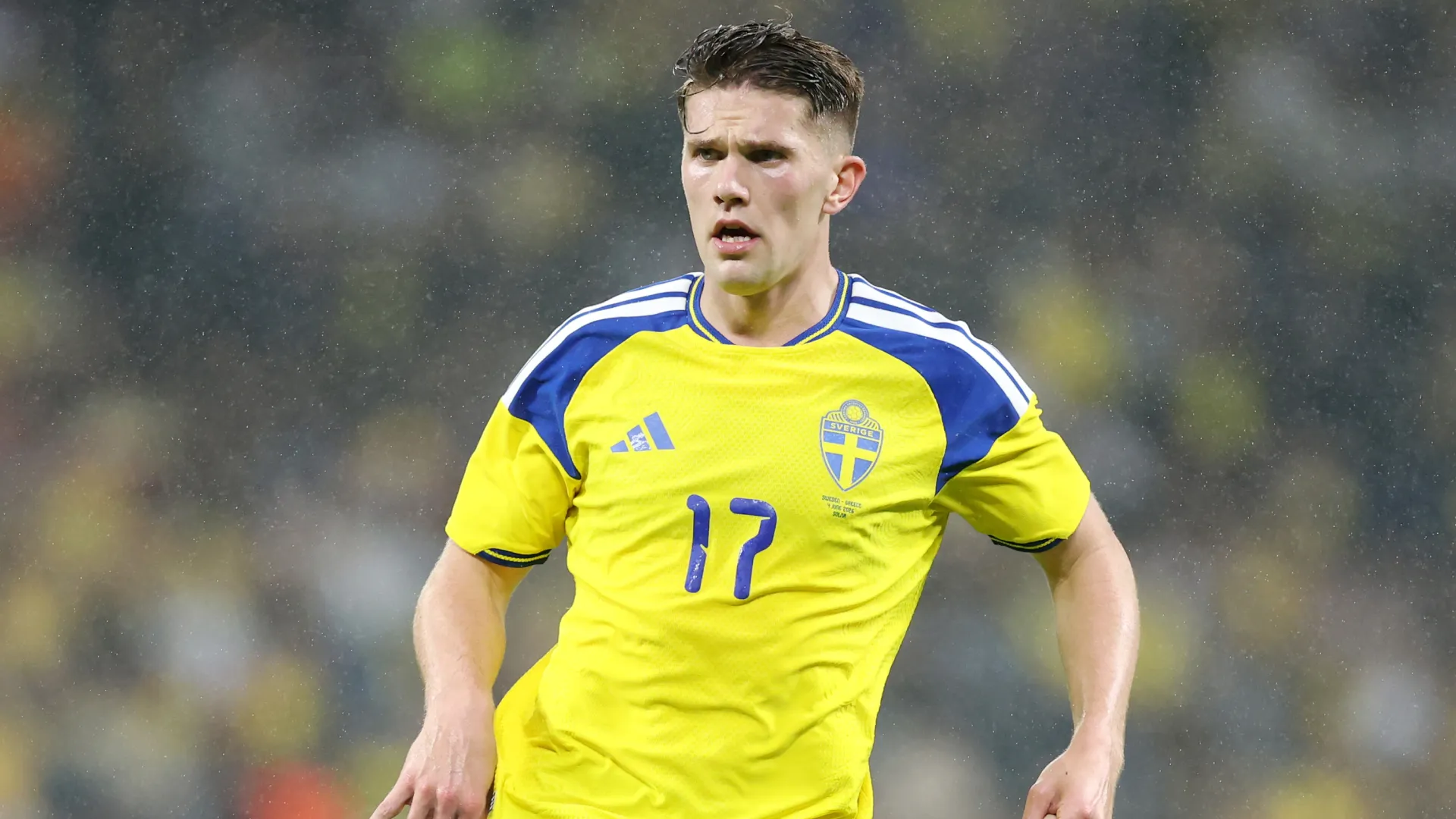 Viktor Gyokeres of Sweden.