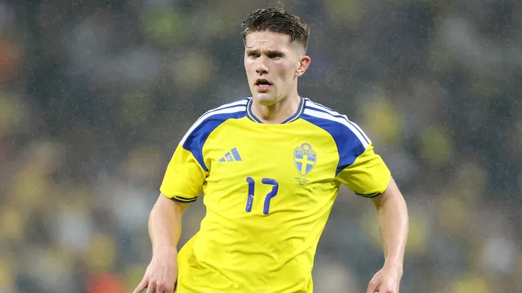 Viktor Gyokeres of Sweden.