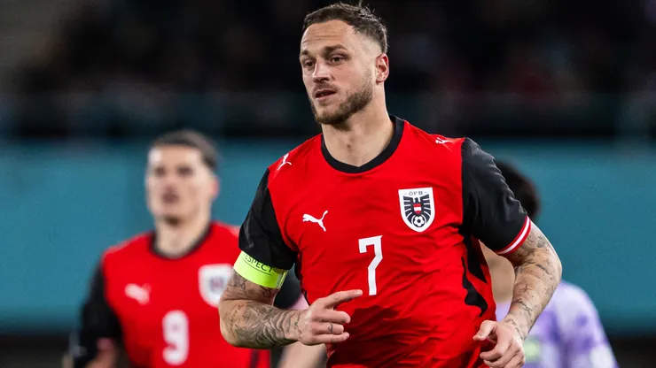 Marko Arnautović of Austria