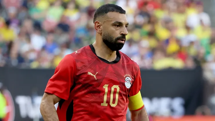 Mohamed Salah #10 of Egypt.