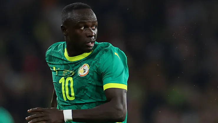 Sadio Mane of Senegal.